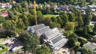 Luftbild Richtung Kurgarten - Erstbezug barrierefreier ETW im DG mit Aufzug in guter Lage – provisionsfrei direkt vom Eigentümer!