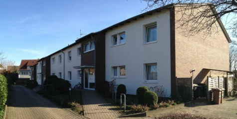 Schöne Seniorenwohnung im 1.OG mit Balkon, 49163 Bohmte-Hunteburg, Etagenwohnung