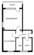 Grundriss - Seniorenwohnung in ruhiger Lage mit WBS