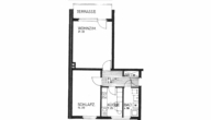 0233-0009 - Schicke Terrassenwohnung für Rentner mit WBS