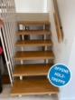 Holztreppe - Gut gepflegtes Reihenmittelhaus auf Erbpacht in Osnabrück-Haste