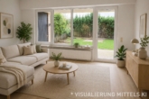 Wohnzimmer (visualisiert) - Gut gepflegtes Reihenmittelhaus auf Erbpacht in Osnabrück-Haste
